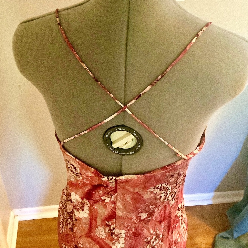 ROBERTO CAVALLI SILK GOWN dress SZ S 42 Sexy as....